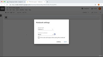 4.  Intro to Google Colab, how to use a GPU or TPU for free