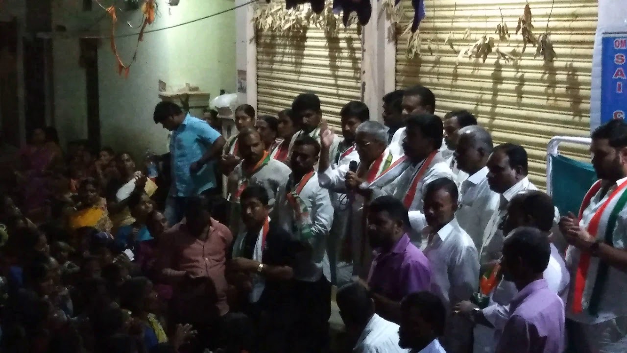 Congress pcc member venu goud anna speech