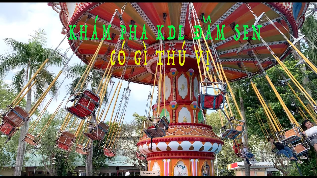 KHÁM PHÁ KDL ĐẦM SEN - Experience the games at Dam Sen park, Ho Chi Minh City, Vietnam