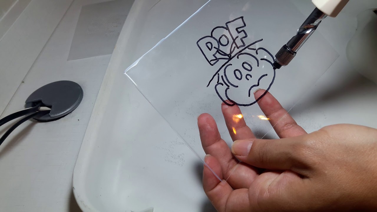 Como fazer um stencil de acetato para biscoitos