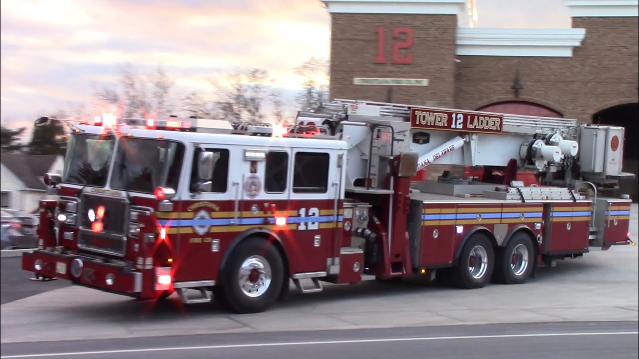 Christiana Fire Company Tower 12 Responding 