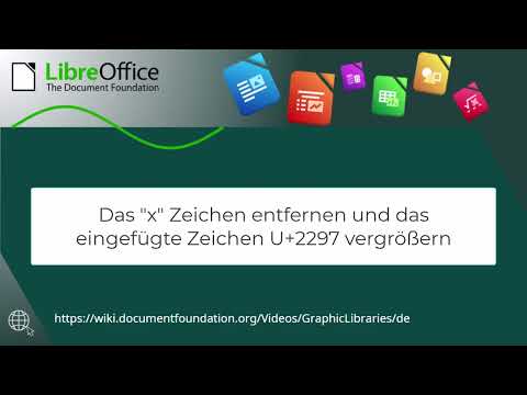 Erstellen von Zeichensymbolen in Draw (German/Deutsch)