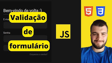 Validação de formulário com JavaScript