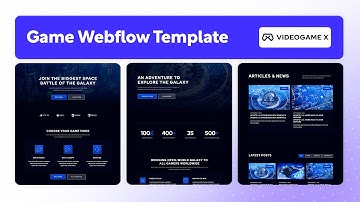 Game Website Template | Videogame X - BRIX Templates