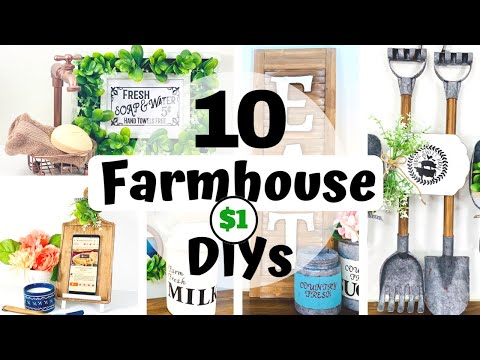 10 Farmhouse DIYs