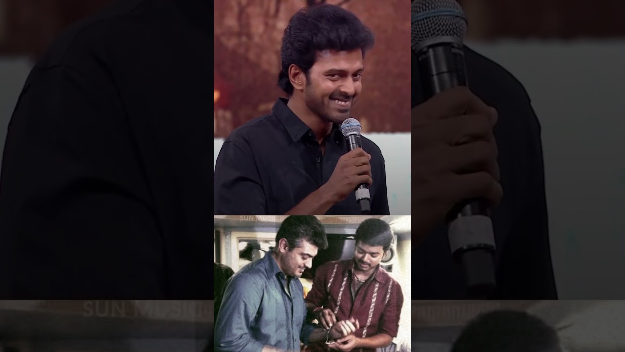 Thala❤️&zwj;🔥 Thalapathy😍 | #LalSalaamAudioLaunch | #sunmusic #shorts