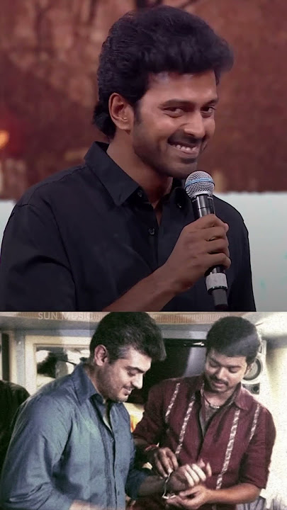 Thala❤️‍🔥 Thalapathy😍 | #LalSalaamAudioLaunch | #sunmusic #shorts