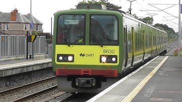 Irish Rail 8520 Class Dart Train 8630 - Sutton Station, Dublin