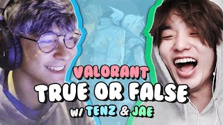 VALORANT but it's True or False with a Cute Idol & Jae from Day6 (ft. TenZ)