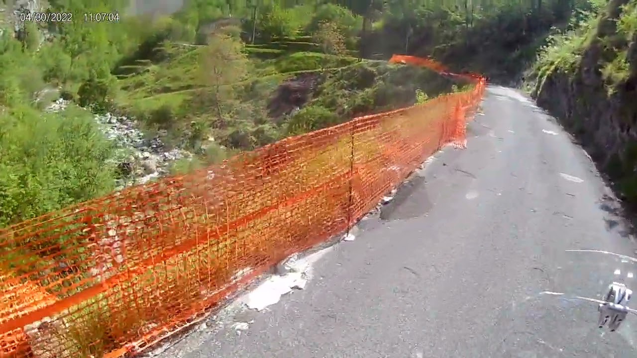 Vinca Ms, da bivio Monzone paese Vinca Trim