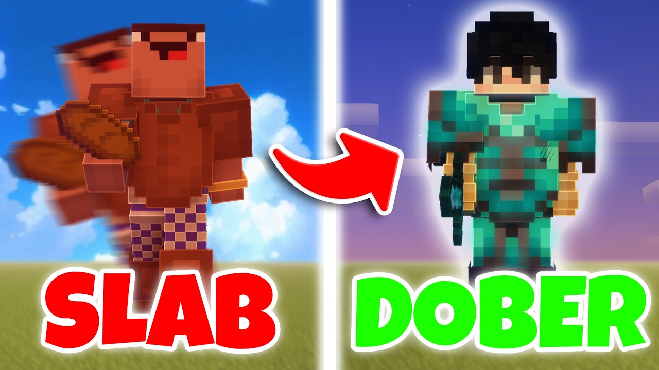 Kako biti DOBER v minecraftu! [tutorial]