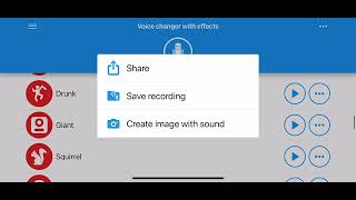 Voice Changer With Effects
