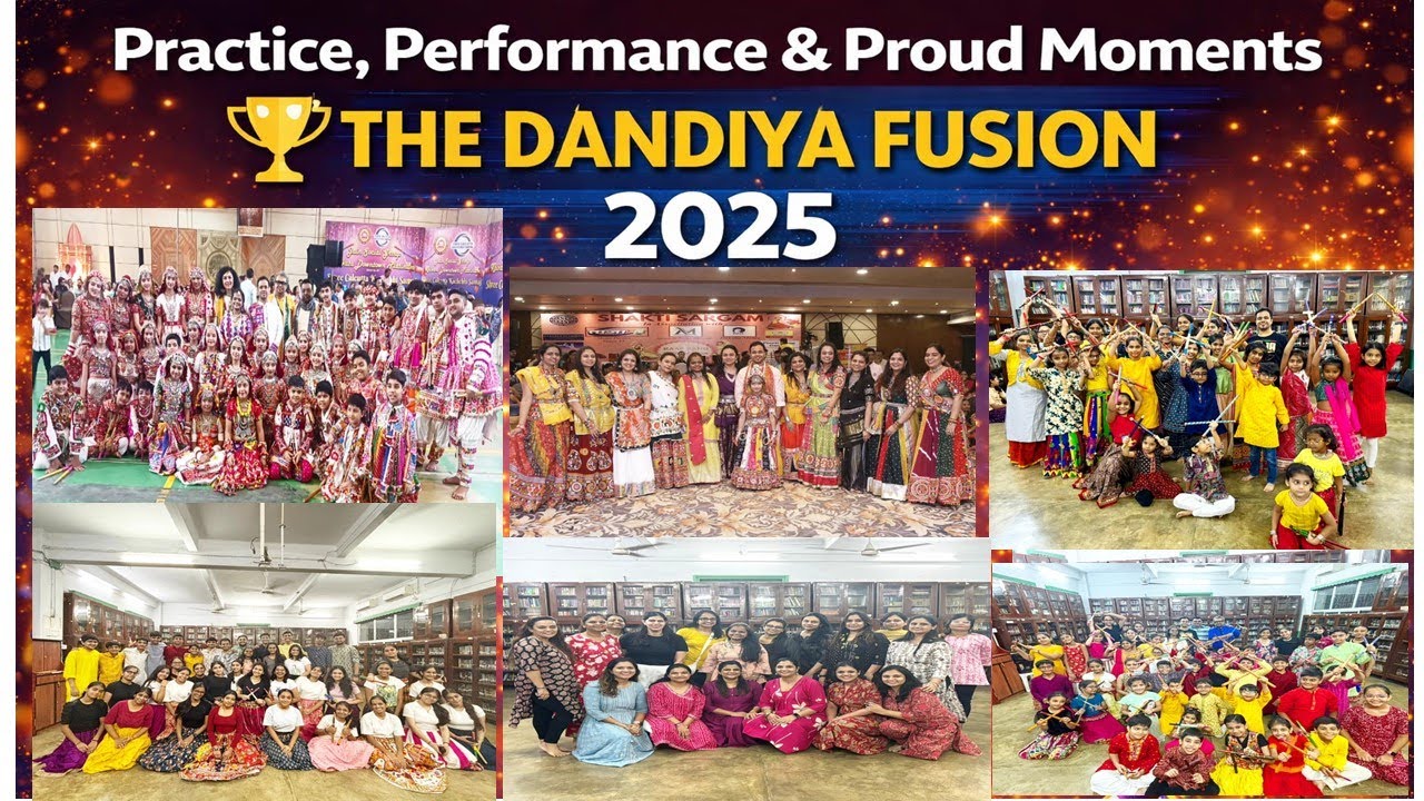 Practice, Performance & Proud Moments | The Dandiya Fusion 2025