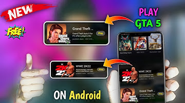Play Pc Games on Mobile like WWE 2K22, GTA 5 ! JoyArk App