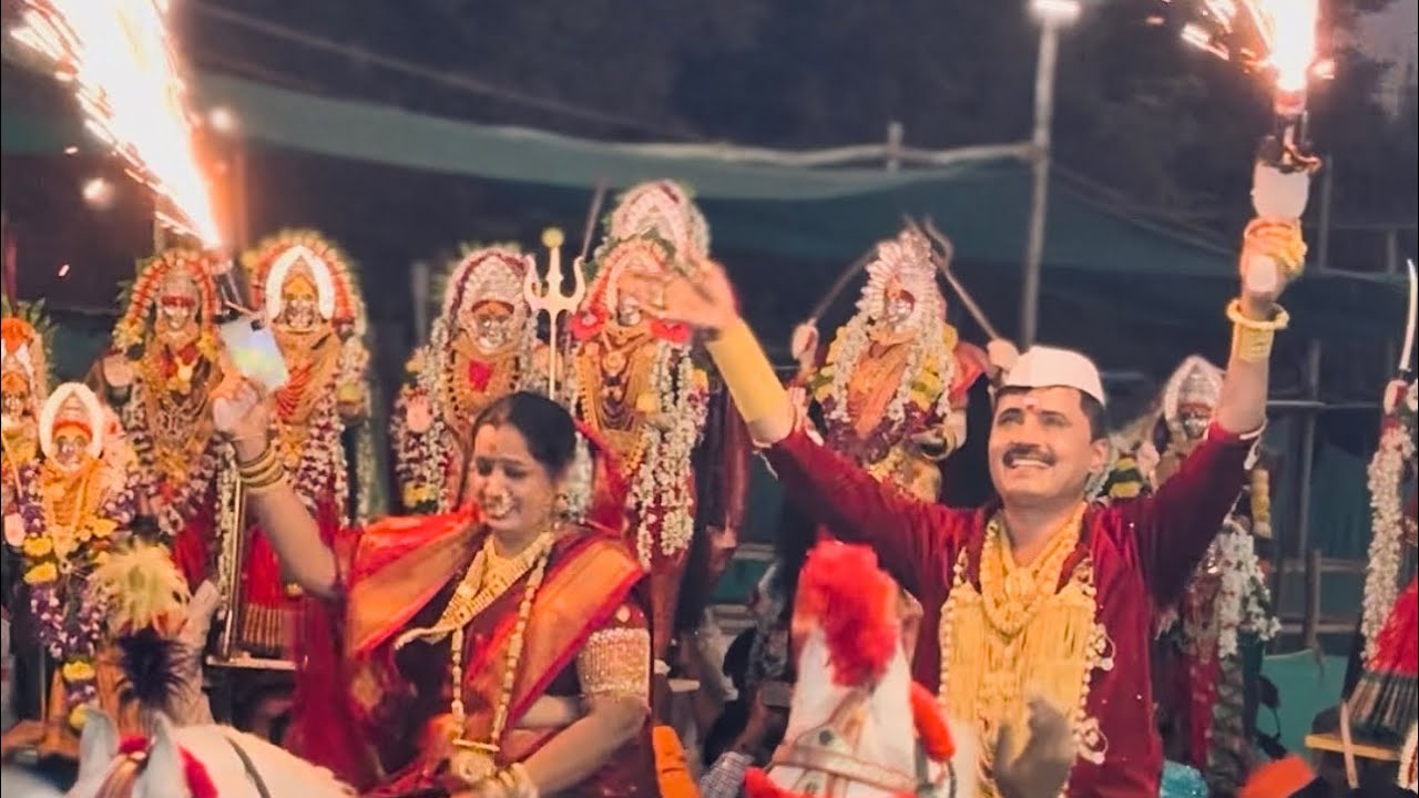 ॥ओम काळेश्वरी॥ गुरूवर्य उमेश पप्पा तागुंदे पुणे काळुबाई यात्रा