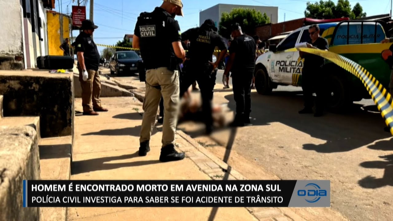 Policiais investigam causa de morte de homem encontrado em Avenida da zona sul 22 09 2023