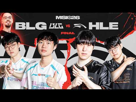 🔴NERVARIEN CO-STREAM🔴BILIBILI GAMING vs HANWHA LIFE ESPORTS🔴WIELKI FINAŁ🔴MSI KNOCKOUT STAGE 2026🔴