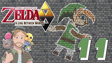 Zelda: A Link Between Worlds 3DS - PART 11 | Swamp palace | Epic Hedgie
