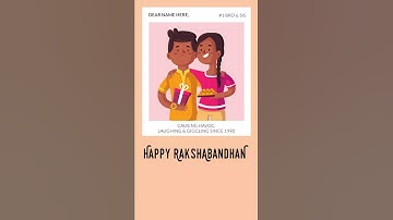 Greeting Cards for Raksha Bandhan @Rs. 99/- only. Get your video now, call or whatsapp +918879794909