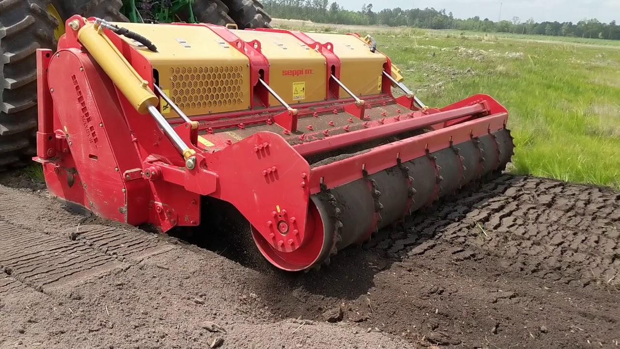 Seppi Maxisoil 350 on John Deere 8345