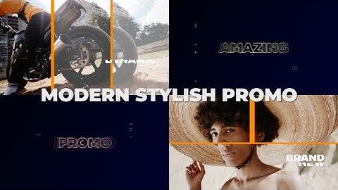 Modern Stylish Promo DaVinci Resolve Templates