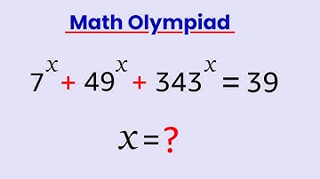 Math Olympiad | A Nice Exponential Problem | 90% Failed to solve !