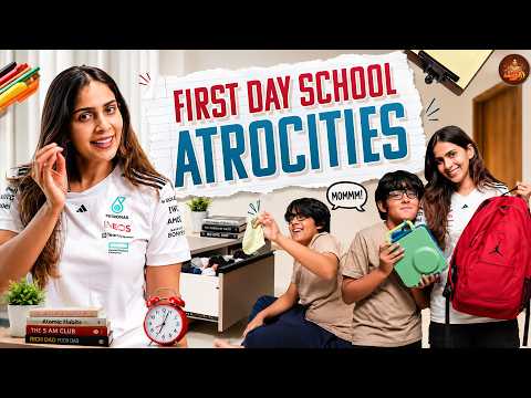 First Day of School Vlog 🎒 | Morning Routine, Lunch Prep & School Send-Off | Samyuktha Shan