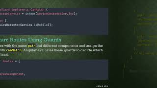 Loading Angular Route Components Based on Device Type Using CanMatch Guards