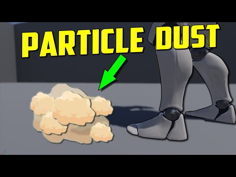 UE4  Tutorial Dust  Poofs/ particle system / создаем эффект пыли
