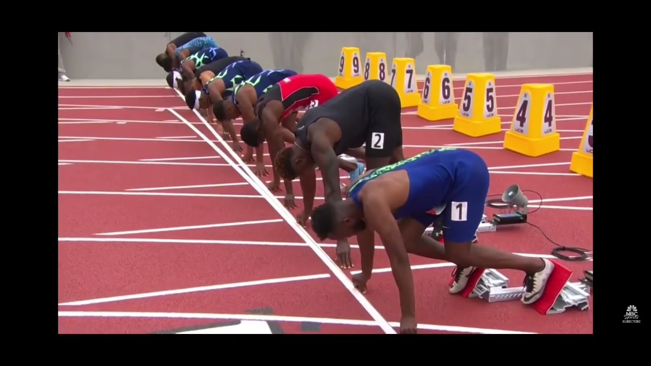 DK Metcalf gets smoked💨💨in men’s 100M￼