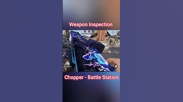 Chopper - Battle Station Weapon Inspection Cod Mobile #shorts #codmobile #callofdutymobile #codm