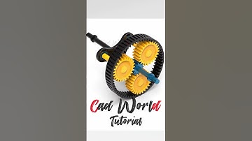 Planetary Gear Engine  #cad #solidworks #fusion360 #mechanism #engineering #mechanical #3ddesign