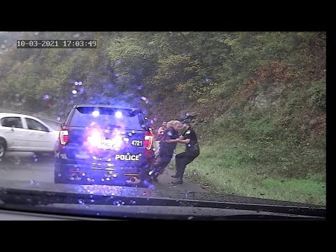 WATCH: Virginia officer’s quick thinking saves fellow officer from oncoming car