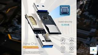 Review - USB3.0 Micro SD Card Reader, 5Gbps 2-in-1 SD Card Reader to USB Adapter, Wansurs
