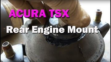 Replace Your 2005 Acura TSX Rear Engine Mount