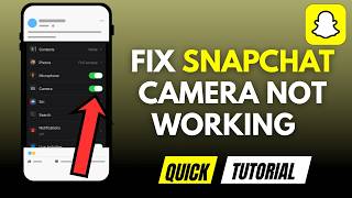 How To Fix Snapchat Camera Not Working - Full Guide screenshot 1