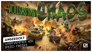Twisted Metal sends its regards | Warhammer 40k: Speed ​​Freeks Gameplay German PC | Game Review