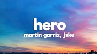 Martin Garrix, JVKE - Hero (Lyrics) chords