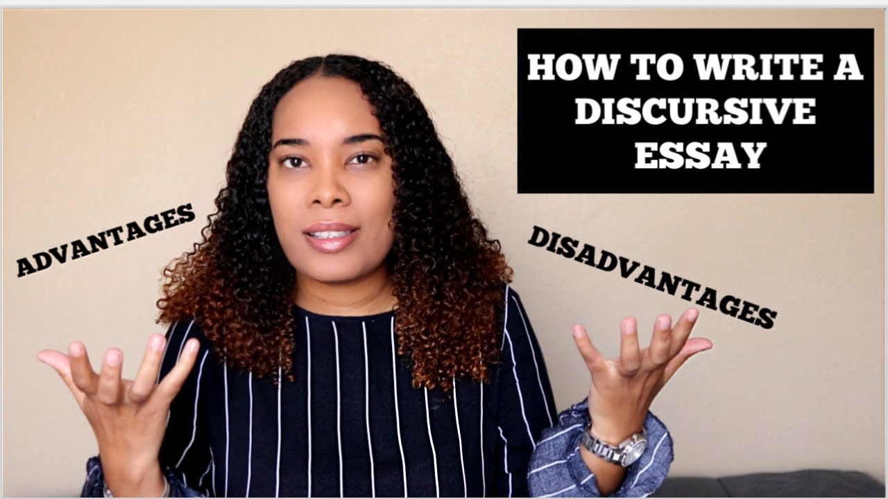 discursive essay rules