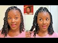 Short passion twist tutorial  easy step by step diy  no tension