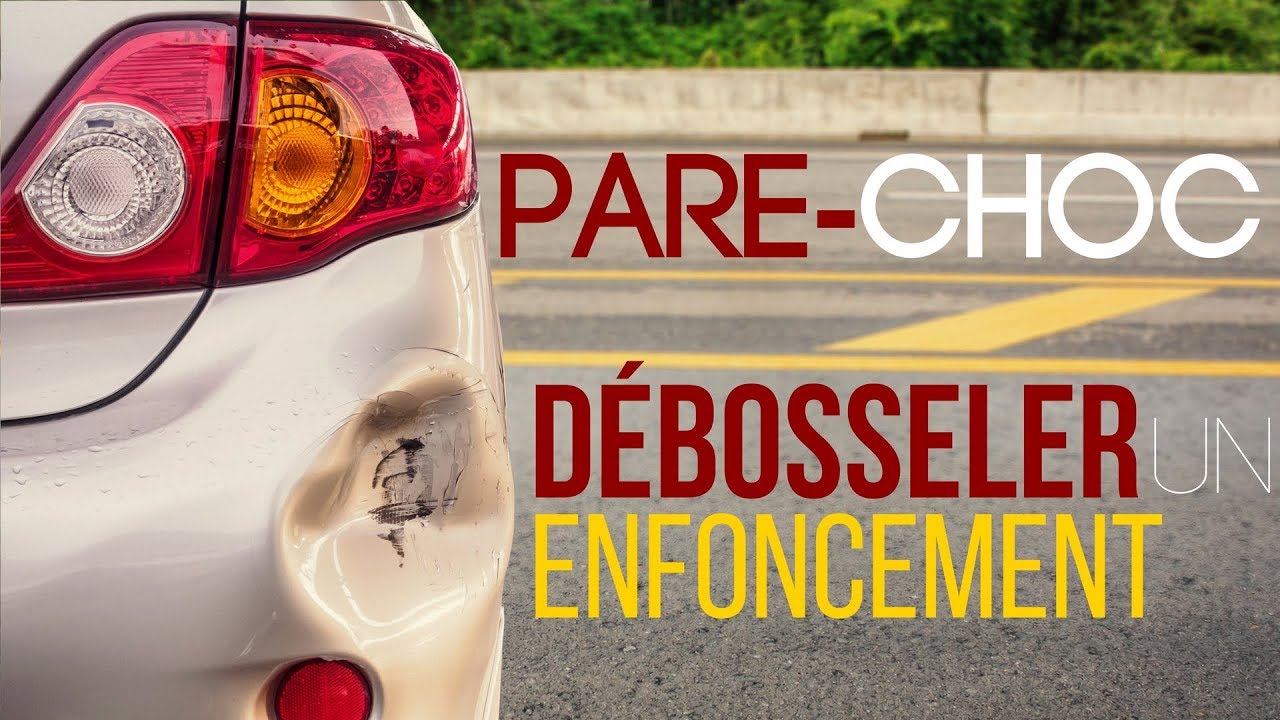 Comment Debosseler Un Enfoncement Du Pare Choc Youtube
