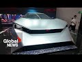 Beijing auto show displays futuristic cars showcases ev development