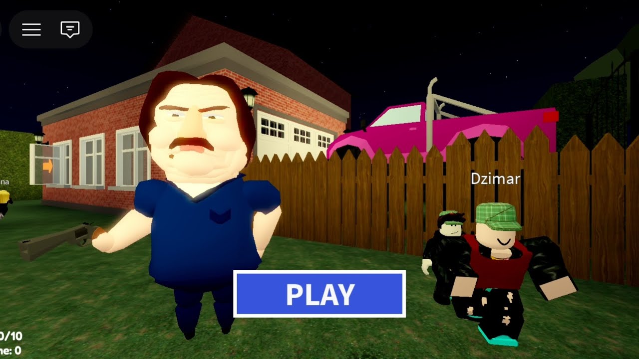 😱 TERJEBAK di BEN HIDEOUT! Baba & Dzimar Bisa Kabur?! | Roblox Obby