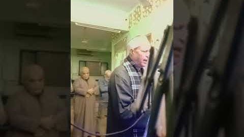 اسمع واستمتع تلاوه خاشعه للشيخ ابو الفتوح حسن البساتيني صلاة العشاء في مسجد الرحمه المهداه