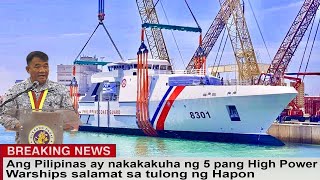 Ang Pilipinas ay nakakakuha ng 5 pang High Power Warships salamat sa tulong ng Hapon by TECH-89M 1,587 views 10 days ago 8 minutes, 3 seconds