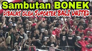 BIG Respect..!! Antara Bonek dengan Suporter Bali United Saling bersautan di GOR Bung Tomo Sby