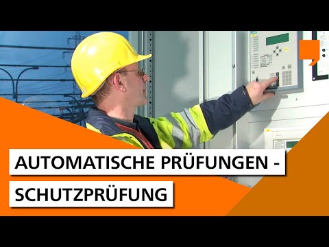 Automatische Prüfungen - Schutzprüfung