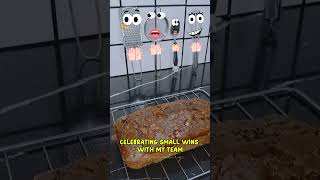 small wins, huge effort #bananabread #youtubeshorts #shortvideo #baking