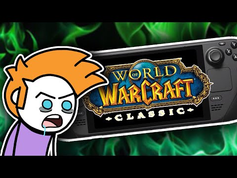 I’m ADDICTED to playing WoW on my Steam Deck