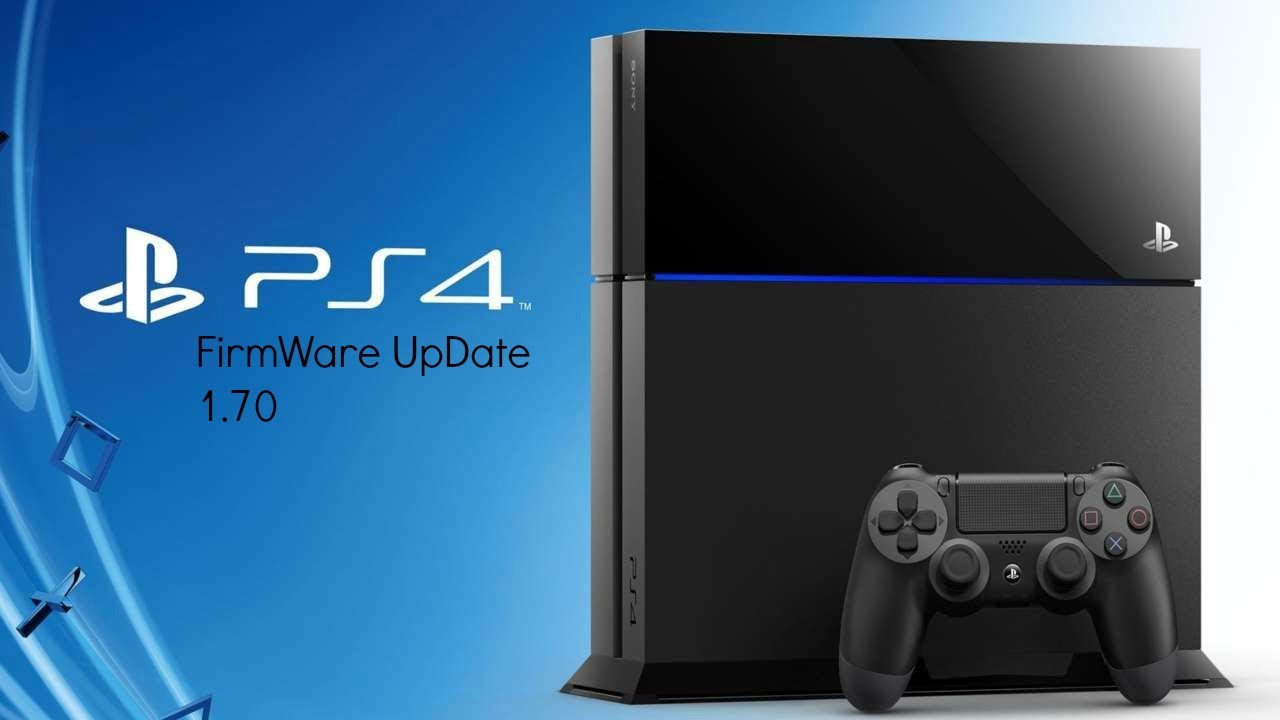 PS4 FirmWare Update 1.70